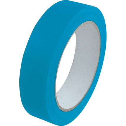 Electrical Tape, Vinyl, Blue, 25mm x 66m, Pack of 1